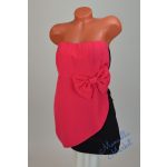 Pánt Nélküli Masnis Felső/Tunika/Mini Ruha! L/XL-es