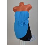 Pánt Nélküli Masnis Felső/Tunika/Mini Ruha! L/XL-es