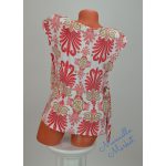 Átlapolt-Oldalt Megkötős Mintás Ujjatlan Felső! L-es