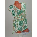 Átlapolt-Oldalt Megkötős Mintás Ujjatlan Felső! L-es