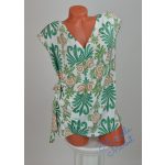 Átlapolt-Oldalt Megkötős Mintás Ujjatlan Felső! S-es