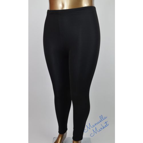 Sima Fazonú, Bundás-Meleg Fekete Molett Leggings/Cicanadrág/Aláöltőző! 2XL/3XL