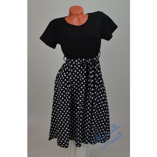 Rövid Ujjú Mintás Rövid Ruha! L/XL-es   (9)