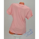 Virág Mintás Barack Színű Pamut Póló! L/XL-es 