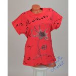 Virág Mintás Pamut Póló! 2XL/3XL-es 