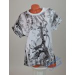 Eiffel Mintás Pamut Póló! L/XL-es 