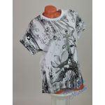 Eiffel Mintás Pamut Póló! L/XL-es 