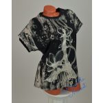 Eiffel Mintás Pamut Póló! 2XL/3XL-es 