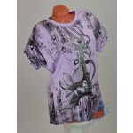 Eiffel Mintás Pamut Póló! L/XL-es 