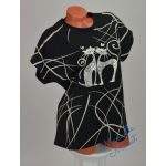 Cica Mintás Pamut Póló! L/XL-es