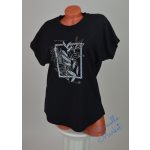 Levél Mintás Pamut Póló! 2XL/3XL-es 