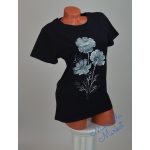 Virág Mintás Pamut Póló! M/L-es