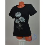 Virág Mintás Pamut Póló! M/L-es