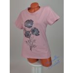 Virág Mintás Pamut Póló! M/L-es