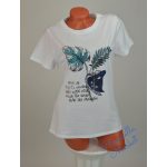 Levél Mintás Pamut Póló! XL/XXL-es 