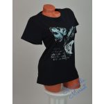 Levél Mintás Pamut Póló! M/L-es 