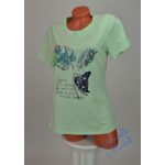 Levél Mintás Pamut Póló! XL/XXL-es 