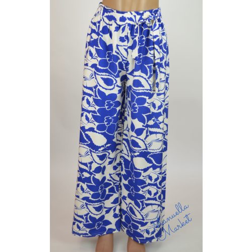 Bő Szárú Mintás Nadrág Övvel! XL/XXL-es