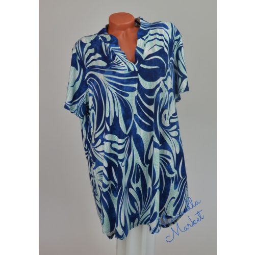 Háthosszított Ing Fazonú Molett Rövid Ruha/Tunika! 2XL/3XL-es   (3)