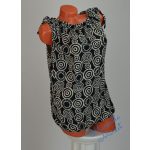 Húzott Nyakú Ujjatlan Mintás Felső! M/L-es