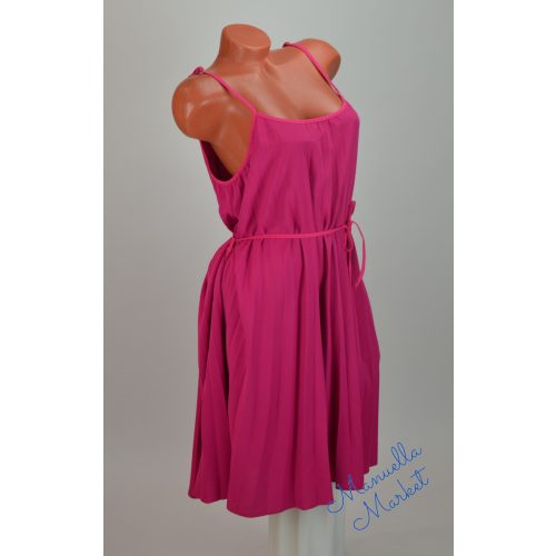 Pliszírozott Pink Rövid Ruha! S/M-es