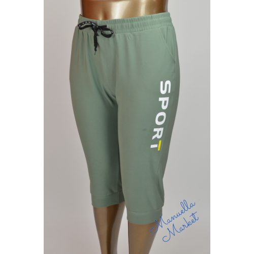 Sport Feliratos, Rugalmas Molett Térdnadrág! 5XL/6XL-es