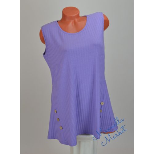 Kifelé Bővülő Rugalmas Nagy Méretű Ujjatlan Felső! XL/XXL-es