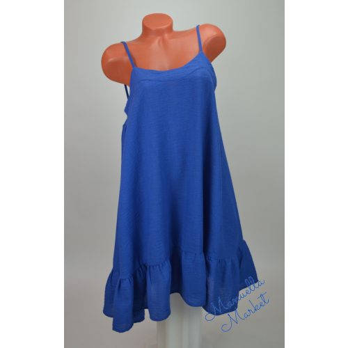 Kifelé Bővülő Ujjatlan Rövid Ruha! XL/XXL-es
