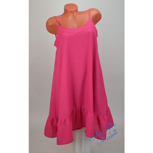 Kifelé Bővülő Ujjatlan Rövid Ruha! XL/XXL-es