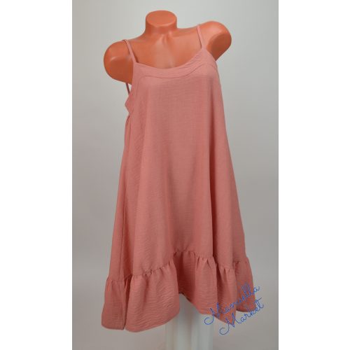Kifelé Bővülő Ujjatlan Rövid Ruha! XL/XXL-es