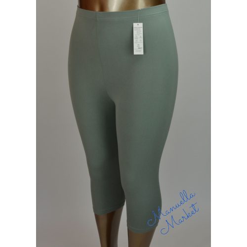 Sima Khaki Bambusz Molett Térd Leggings! 4XL/5XL-es