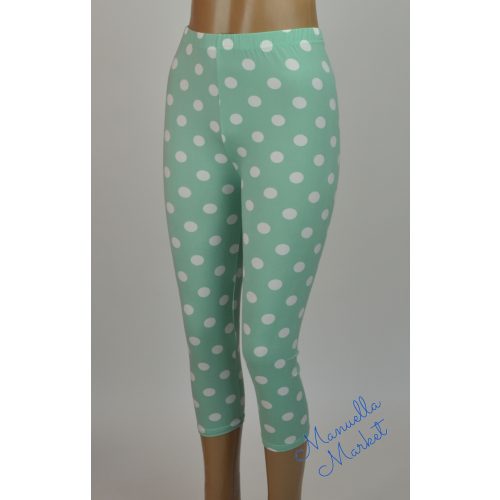 Pöttyös Vékony Capri Leggings! XL-3XL