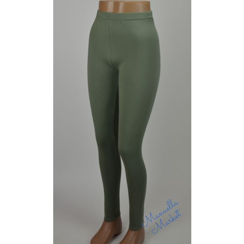 Rugalmas-Sima Bambusz Zöld Leggings! XL-3XL-es