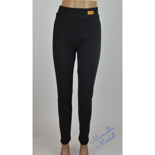 Meleg Elasztikus Fekete Leggings! XL/XXL-es