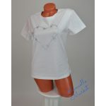 Apró Köves Szív Mintás Pamut Póló! 2-es