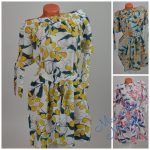 Vállra Húzható,  Megkötős Derekú Tunika/Mini Ruha! 2-es 