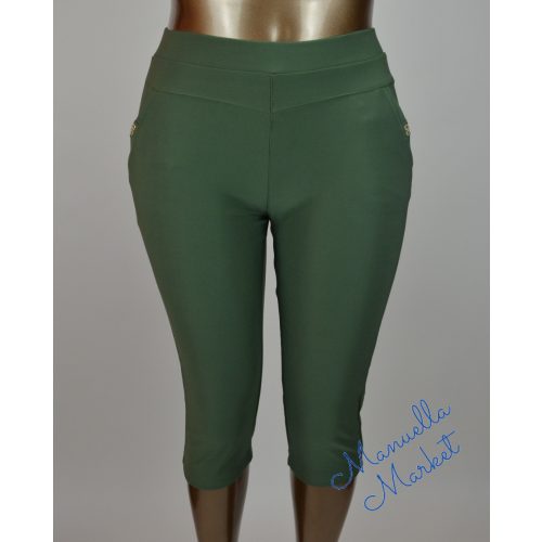Alakformáló Elasztikus, Térd Leggings/Nadrág! 4XL/5XL-es   Zöld