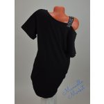Extrahosszított Csajos Fekete Tunika/Ruha! 1