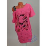 Extrahosszított Csajos Rózsaszín Tunika/Ruha! 1