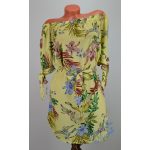 Sárga Vállra Húzható Öves Ruha! L-es