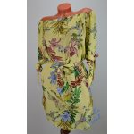 Sárga Vállra Húzható Öves Ruha! L-es