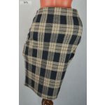 Kötött Rácsos Mintázatú Szoknya!Barna-Fekete  S-es