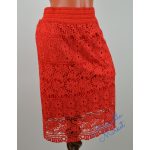 Tűzpiros Csipke Ceruza Szoknya! S/M-es